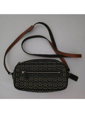 Coach Y2K Signature 6341 Mini Crossbody Shoulder Bag Black Vintage